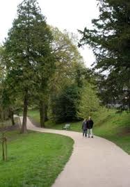meandering path