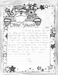 a letter to santa
