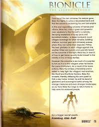 bionicles the legend reborn