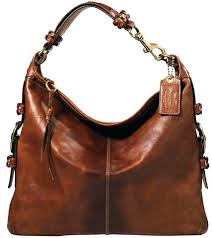 leather coach handbags