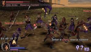 samurai warriors psp