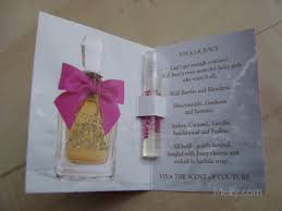 fragrance sample