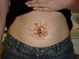 scorpion navel ring