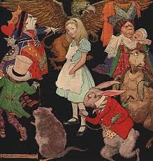 alice and wonderland the book