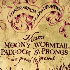 harry potter marauders map