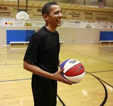 barack obama basketball
