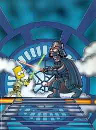 simpsons bart wars