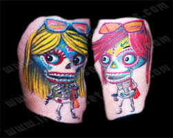 sugar skulls tattoos