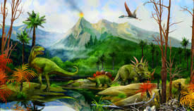 dinosaur wallpaper mural