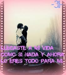 lo eres todo para mi