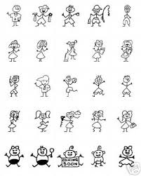 Stick People Clip Art