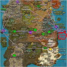 kalimdor map