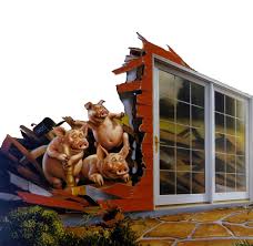 three pigs