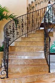 wrought iron staircase