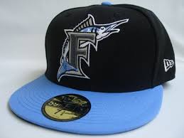 florida marlins fitted hats