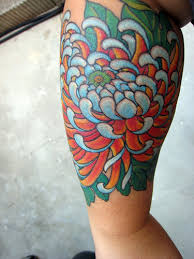 chrysanthemum tattoos