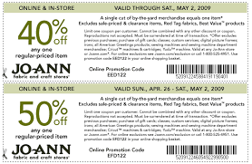 joann printable coupons