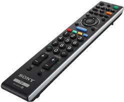 sony tv remote controls