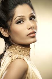 Freida Pinto up skirt