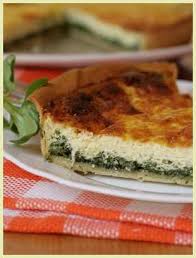 spinach quiche