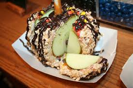 chocolate covered caramel apples