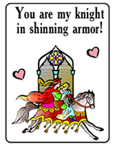 my knight in shining armour
