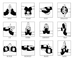 fire ball jutsu hand signs