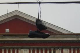sneakers on