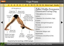yoga downward dog