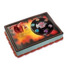 bakugan cake decorations