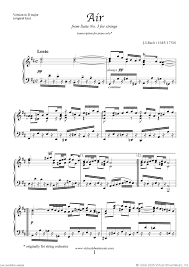 no air sheet music