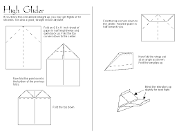 glider paper airplane