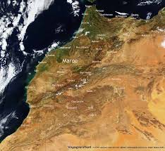 carte du maroc