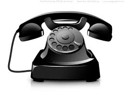 an old telephone
