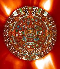 aztec calendar poster