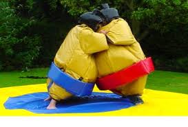 blow up sumo suits