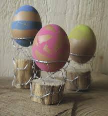 wood egg cup