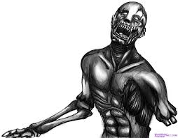 how to draw zombies