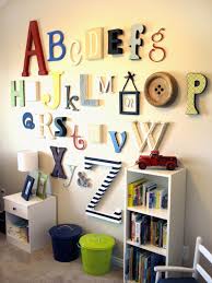 alphabet wall