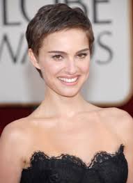 natalie  portman short hair