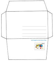 enveloppe à imprimer