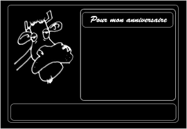 carte d invitation fete