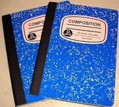 college ruled composition books