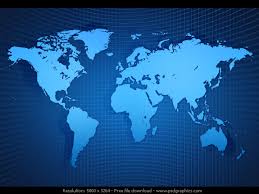 3d map of the world
