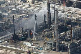 refinery explosion