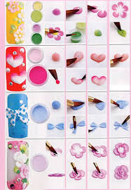3d acrylic nail art