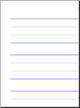 double line paper