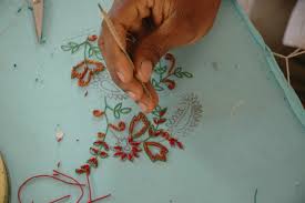 indian hand embroidery designs