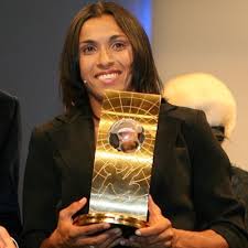 Brazilian soccer start Marta