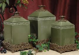 ceramic canister set